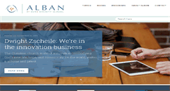 Desktop Screenshot of alban.org