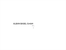 Tablet Screenshot of alban.ch